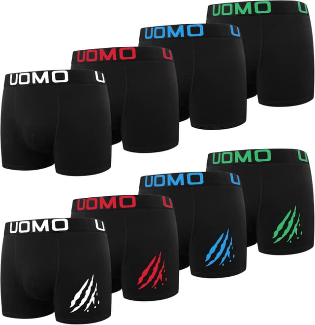 Thumbnail 6 de L&K 8/12er Pack Herren Retroshorts Boxershorts aus Baumwolle (M–5XL), Vorteilspack ohne kratzenden Zettel 1119