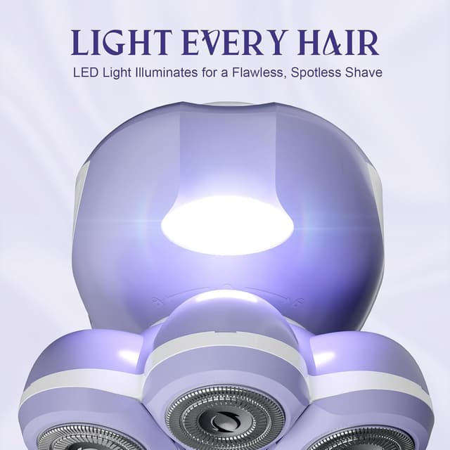 Detalle 2 de bartrimber 7D Electric Shaver for Women