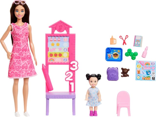 Imagen de Barbie Careers Teacher Playset Doll 3+ en OfertitasTOP