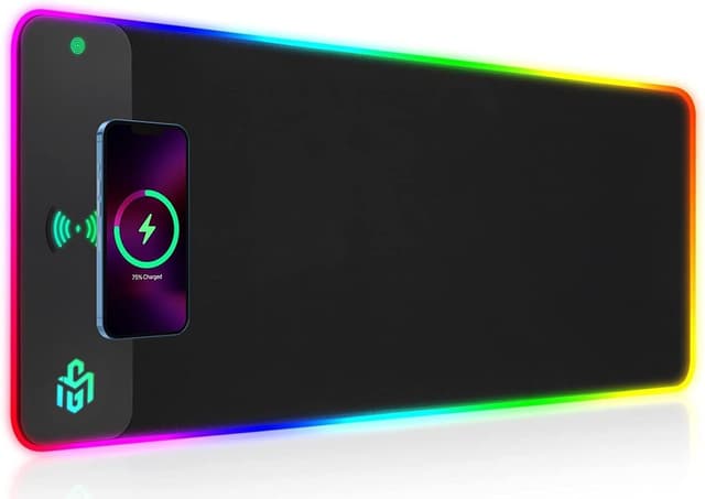 Imagen de GIM Wireless Charging RGB Mouse Pad 15W en OfertitasTOP