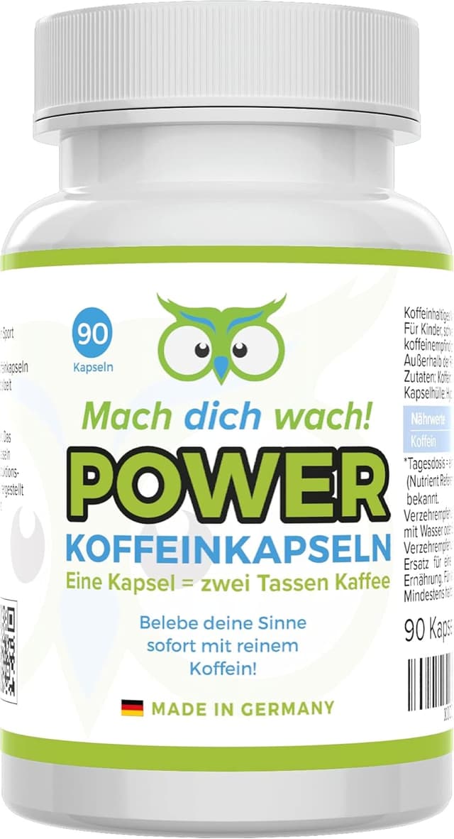 Detalle de Koffein Kapseln 200 mg 💊