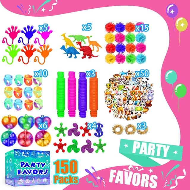 Thumbnail 2 de Party Favors Bulk 150-Pack for Kids