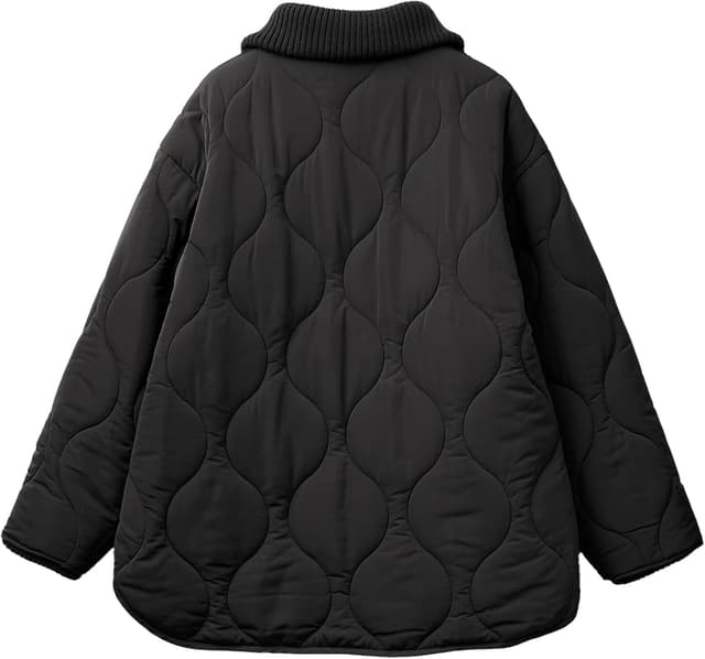 Detalle de United Colors of Benetton giubbotto donna 2R1VDN08J in nylon trapuntato con zip