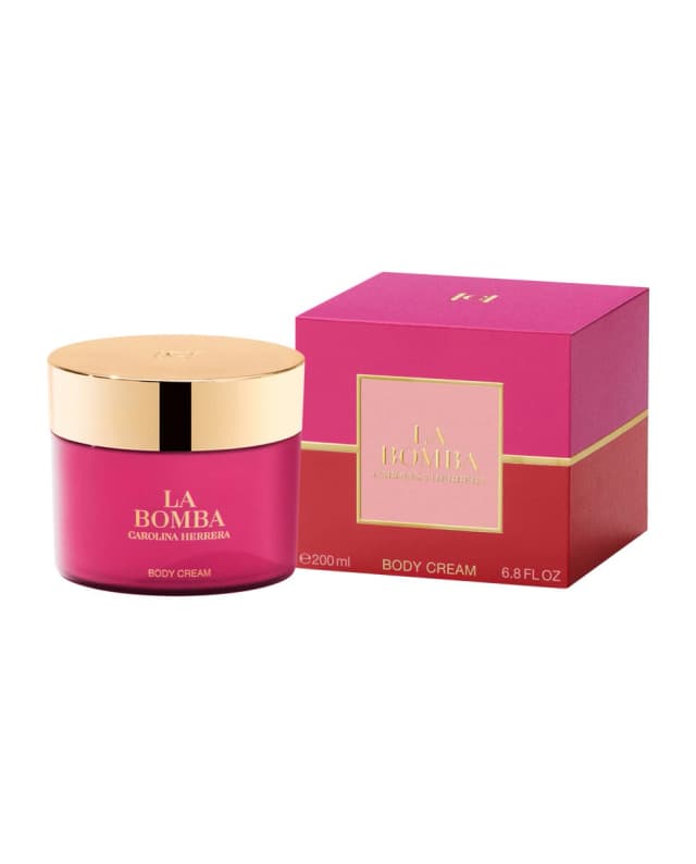 Detalle de Carolina Herrera La Bomba Crema Corporal, hidratación con aroma envolvente (200 ml)