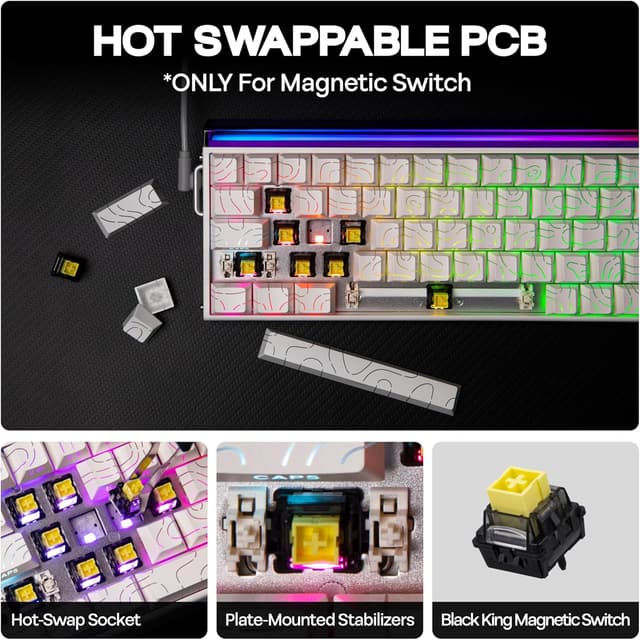 Thumbnail 5 de MechLands Aula Hero68 HE 8K Polling