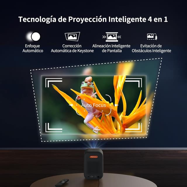 Thumbnail 3 de WEMAX Proyector Smart 1080P con Google TV y Netflix 📽