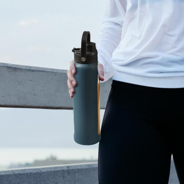 Thumbnail 5 de BLUEGO 900ml Glaswasserflasche