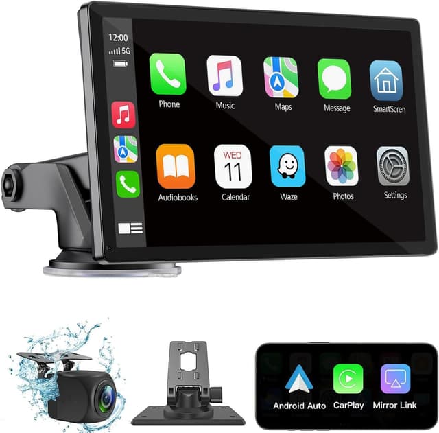 Imagen de Wireless CarPlay 7" Portable Screen en OfertitasTOP