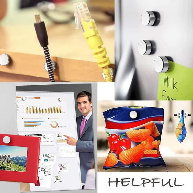 Detalle 1 de Extra Strong Magnets Pack 108 N45 8mm