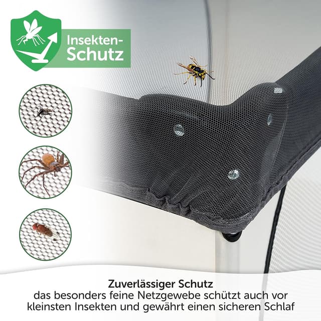 Detalle 2 de Zamboo Insektenschutz Moskitonetz Universal für Babybetten