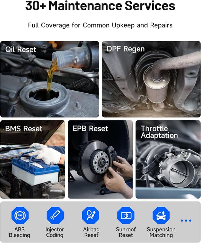 Detalle de TOPDON TopScan Master OBD2 Bluetooth Bidirectional Scanner (Full-System, CAN-FD & DoIP) for iOS & Android