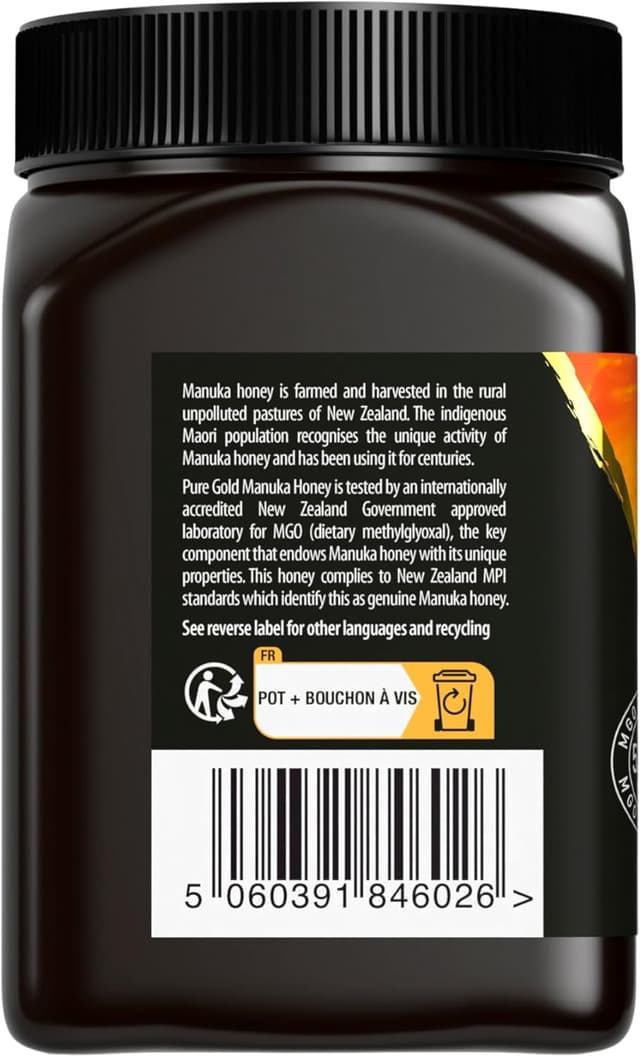 Thumbnail 2 de Pure Gold Manuka-Honig 525+ 500 g