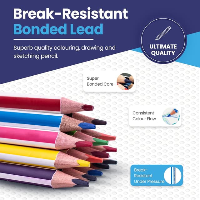 Thumbnail 2 de Eziglide Jumbo TriGrip Colouring Pencils 48 Pack