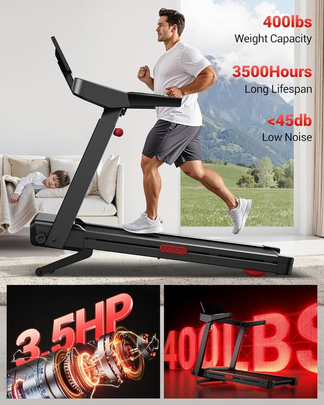 Thumbnail 6 de LONTEK Foldable Treadmill 14KM/H