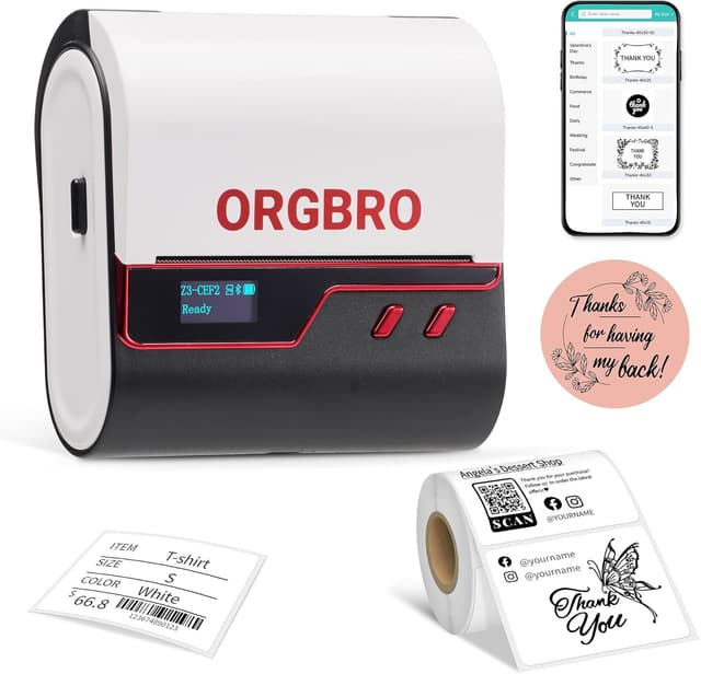 Detalle de ORGBRO Z3 Label Maker