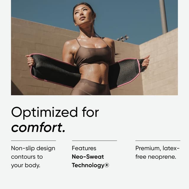 Thumbnail 4 de Sports Research Sweet Sweat Waist Trimmer