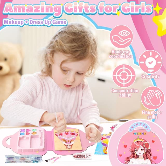 Thumbnail 5 de Creative Plane 3‑in‑1 Princess Craft Set