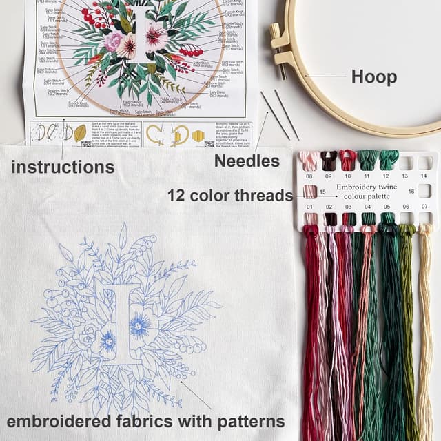 Thumbnail 3 de Myfelicity Embroidery Kit for Beginners 1