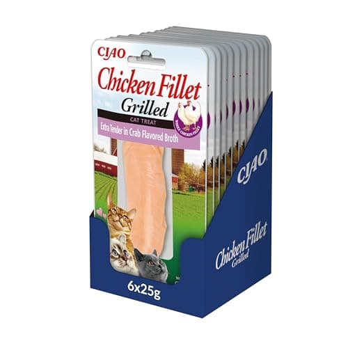 Imagen de INABA Ciao Chicken Fillet 300 g — snack para gatos 🐱 en OfertitasTOP