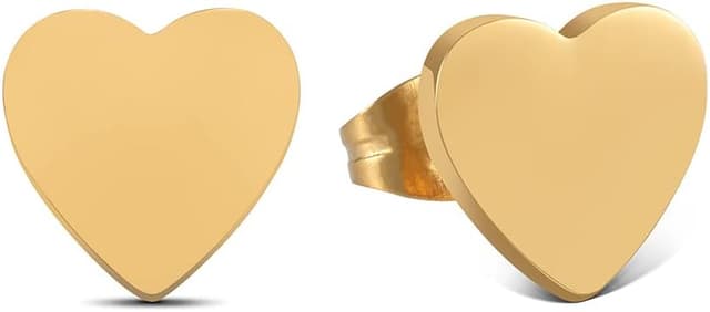 Thumbnail 6 de GD GOOD.designs Boucles d'oreilles cœur 6 mm