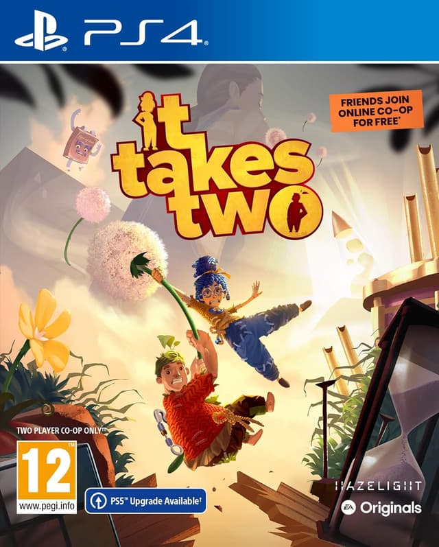 Detalle de It Takes Two PS5 co-op video game