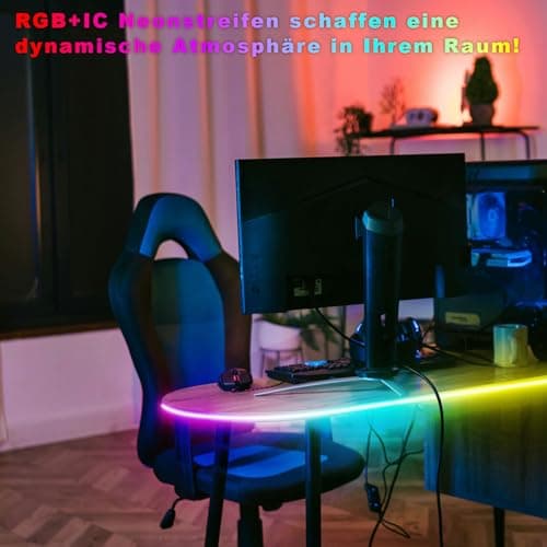 Thumbnail 5 de Lichaser 20M RGB+IC Luces Neon LED Flexible 💡