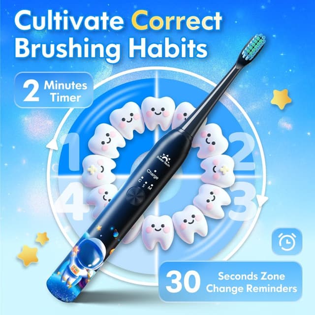 Thumbnail 4 de DADA-TECH Kids Electric Toothbrush 31,000 RPM