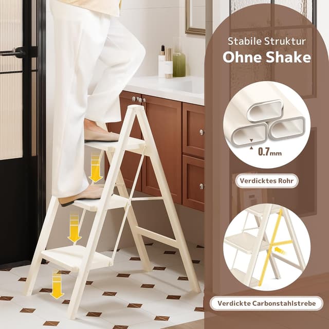 Thumbnail 3 de GameGem 3 Stufen Leiter 150 kg đȘ