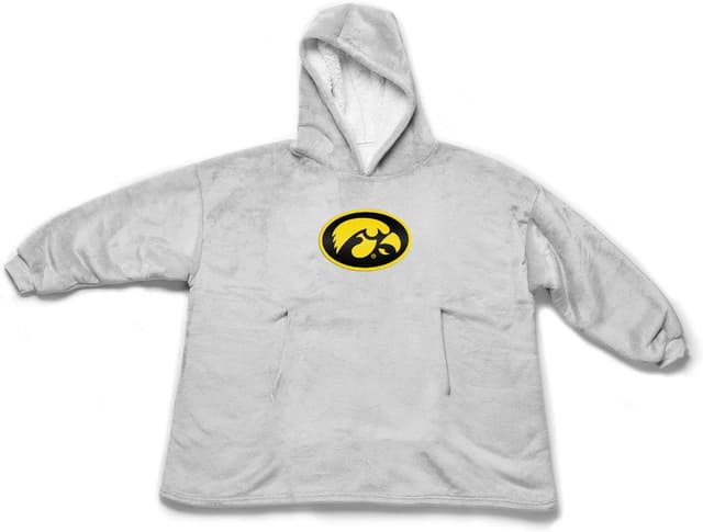 Detalle 2 de Northwest NCAA Hoodler Oversized Sherpa Pullover with Embroidered Logo (Plush Fleece Blanket Sweatshirt)