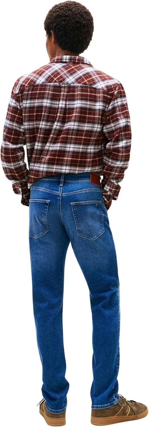 Detalle 2 de Tommy Jeans Uomo Jeans Scanton Slim Fit: il denim elastico dal taglio entallato