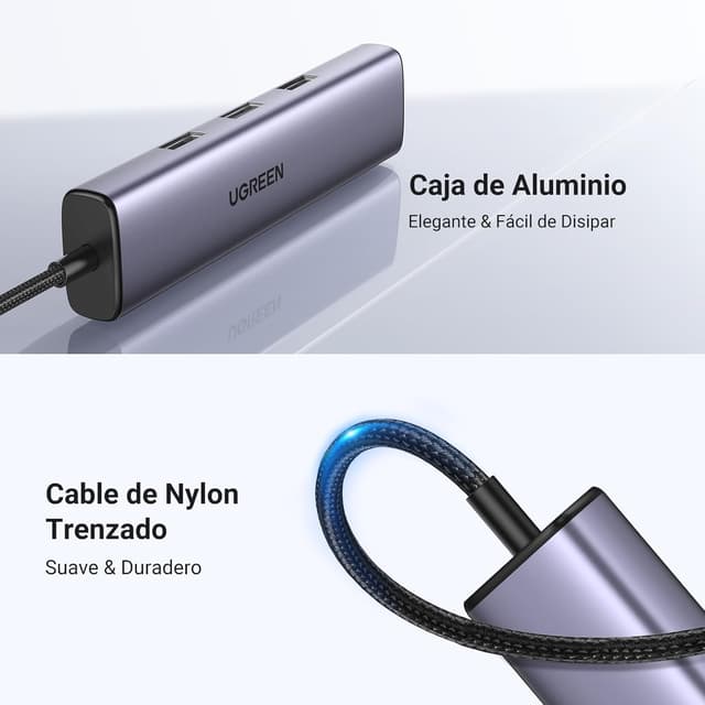 Thumbnail 6 de UGREEN Hub USB C a Ethernet 4 en 1 🌐 1000 Mbps