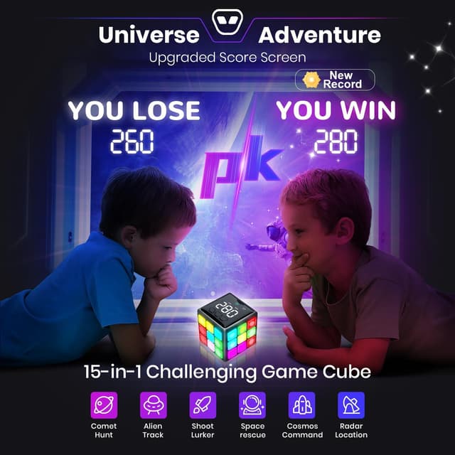 Detalle 1 de Xinbeiya Handheld-Spielwürfel 15 Denk- & Gedächtnisspiele