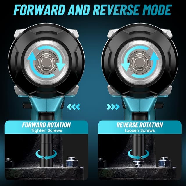 Thumbnail 3 de TaskStar Cordless Impact Wrench 1032Ft-lbs