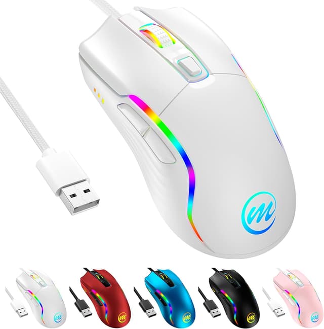 Detalle de memzuoix Gaming Mouse 12,800 DPI