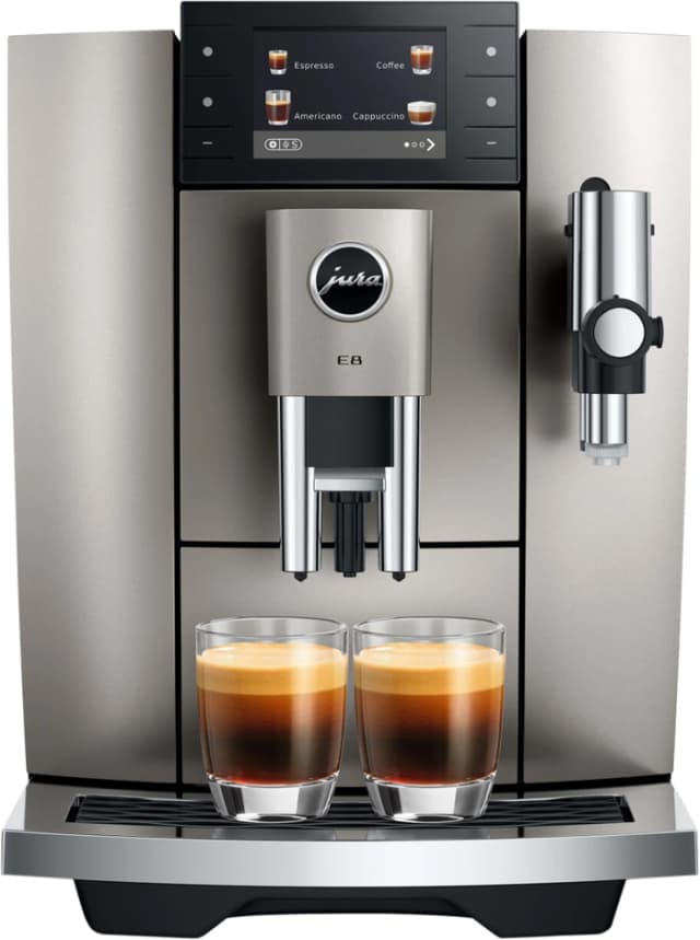 Thumbnail 13 de Jura E8 Midnight Silver Hot Brew