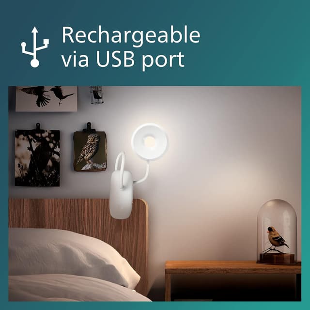 Thumbnail 4 de Philips Lighting Donutclip: Elegante lámpara de mesa