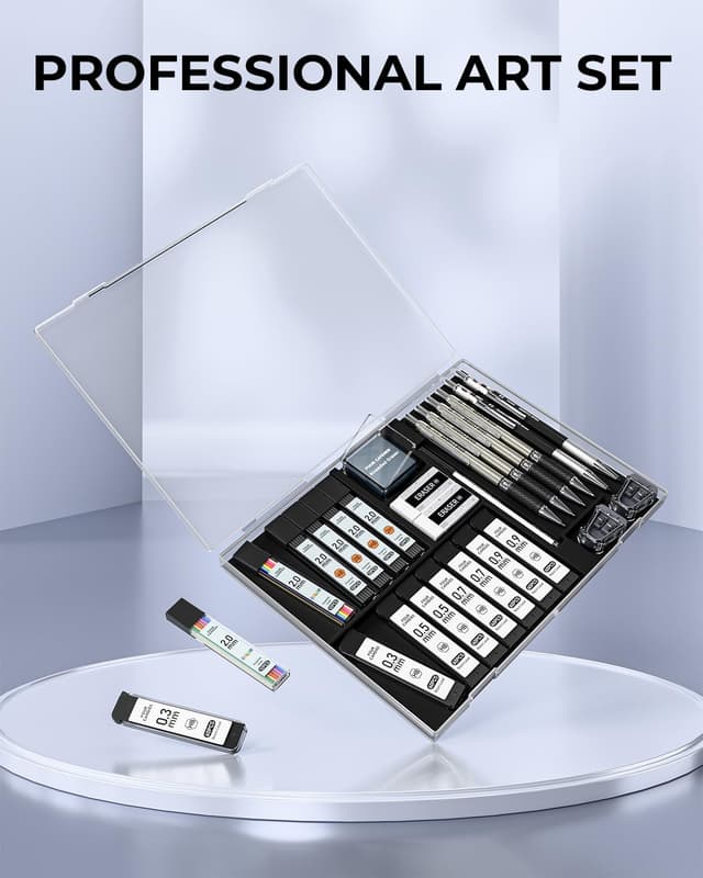 Thumbnail 4 de Four Candies 27PCS Art Mechanical Pencil Set