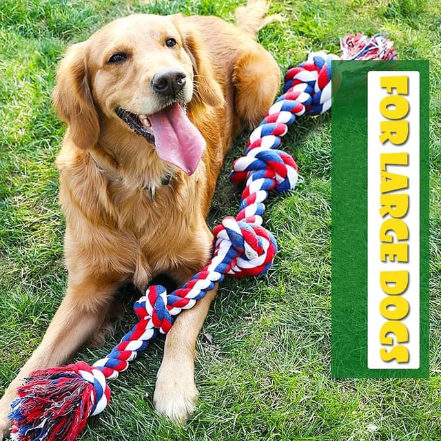 Thumbnail 1 de Speedy Panther Indestructible Dog Rope Toy 90cm