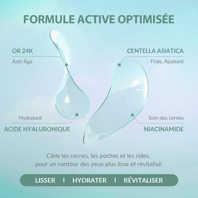 Thumbnail 4 de MIZON Cicaluronic Patchs yeux dégonflants 42 💧