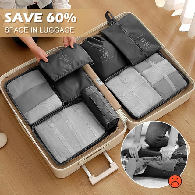 Detalle 2 de Gemtte Koffer Organizer Set 13-teilig