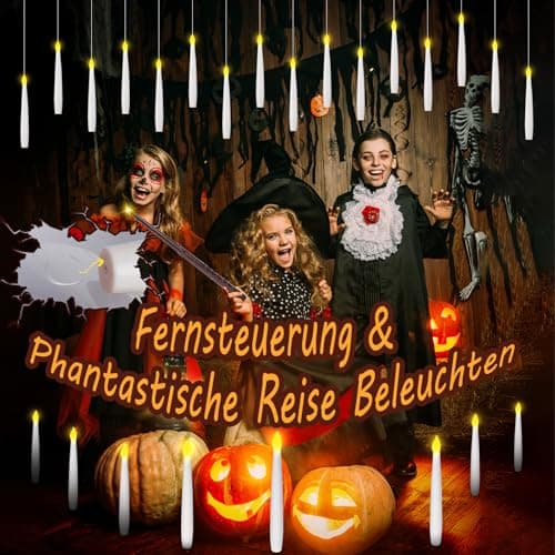 Thumbnail 3 de Bougies flottantes avec télécommande 12 pcs ⚡