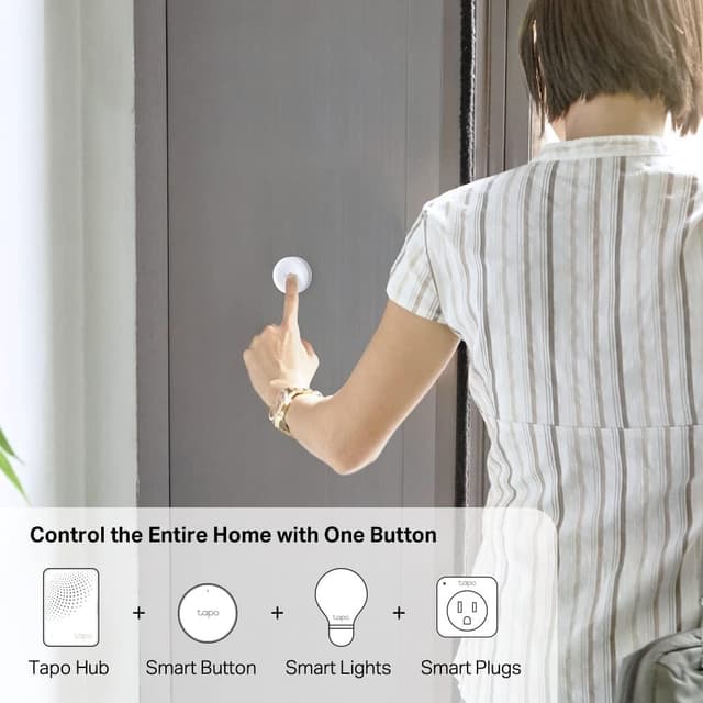 Detalle 2 de Tapo S200B Smart Button One-Click Alarm