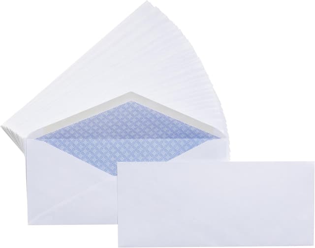 Detalle de Amazon Basics #10 Security Envelopes 4-1/8 x 9-1/2, 500
