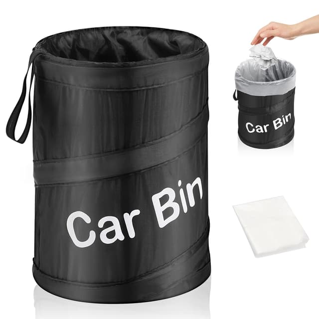 Detalle de Zacro Car Bin foldable car trash bag with 5 bags