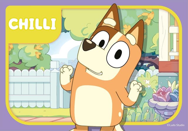 Detalle 1 de Ravensburger Bluey My First jigsaw puzzles for kids (age 3+) with 2, 3, 4 & 5 pieces