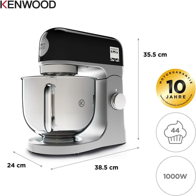 Detalle 2 de KENWOOD kMix KMX750BK Küchenmaschine 1.000 W 🥣