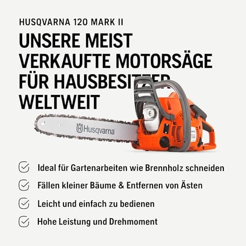 Detalle de Husqvarna 120 II motosierra 14" 38,2 cc