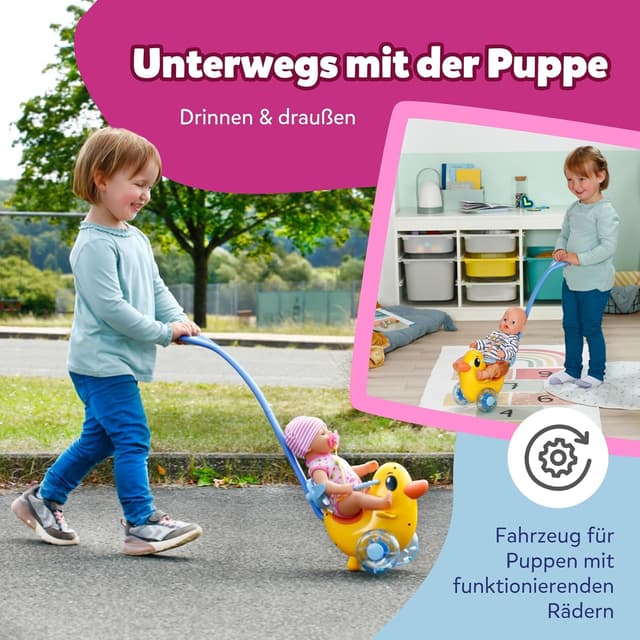 Detalle de Baby born Schiebe-Berta 36 43 cm