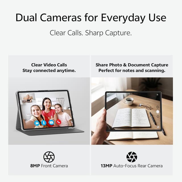 Thumbnail 6 de SVITOO 13.15-inch Android 16 Tablet (4G LTE, 8GB RAM, 128GB storage, 90Hz, 11000mAh) with Widevine L1