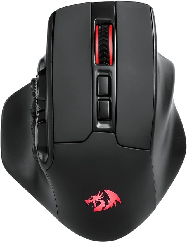 Thumbnail 6 de Redragon M811 Pro Souris de jeu MMO sans fil : 15 boutons programmables et RVB